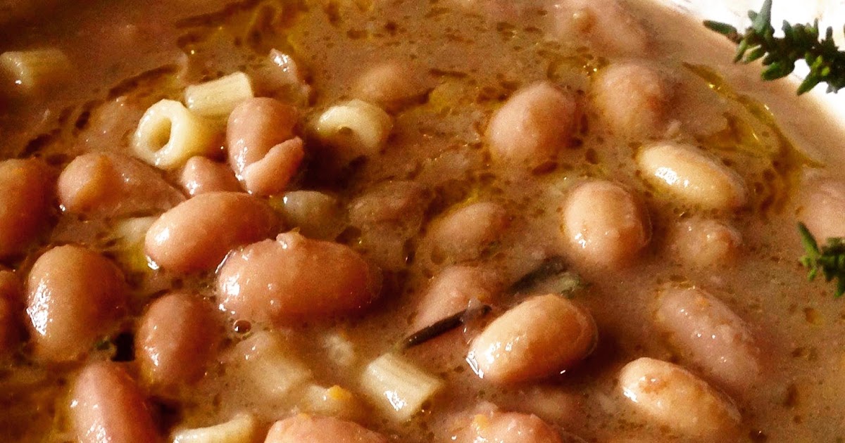 PASTA E FAGIOLI FRESCHI