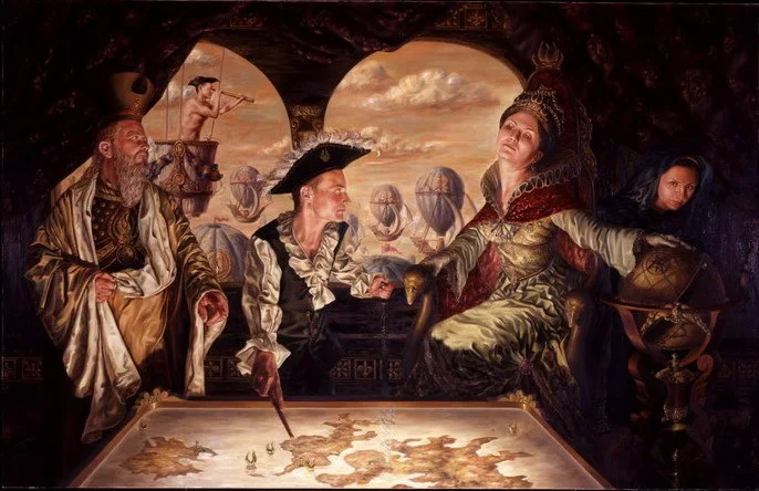 José Parra 1975 | Mexican Surrealist painter José Parra 1975 | Mexican Surrealist painter