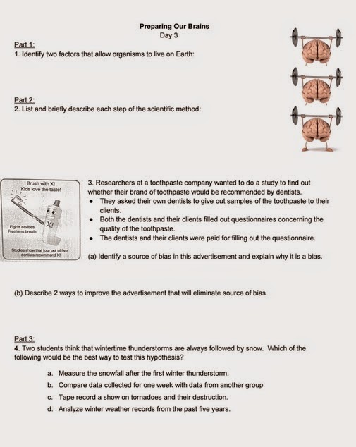 Teaching the Kid: The Scientific Method & Bias