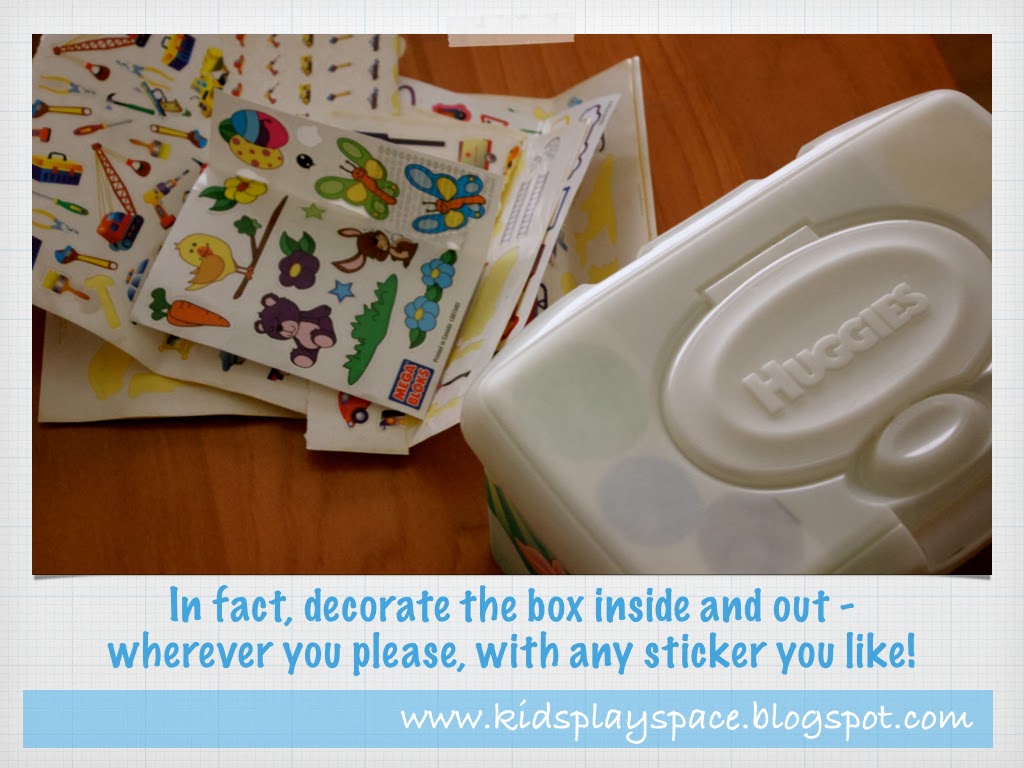 Toddler travel activity kit