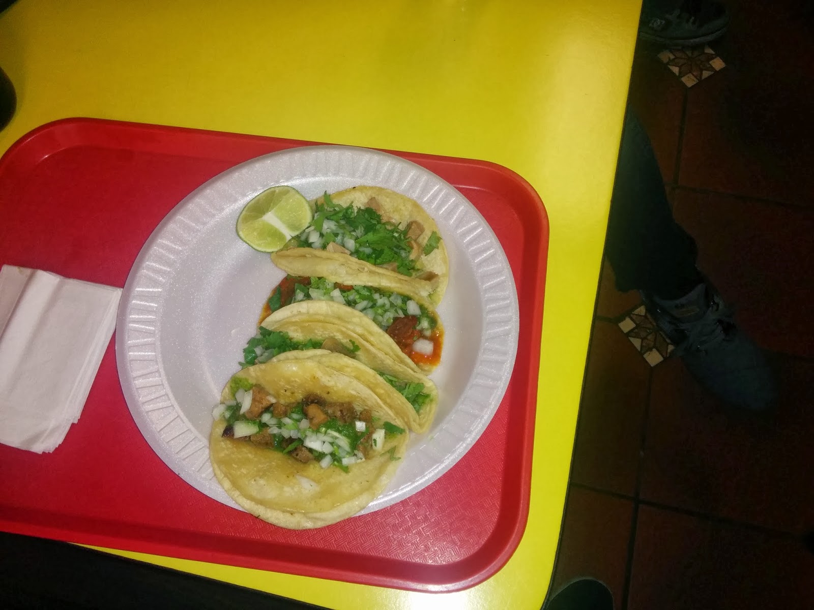 Order of the Taco Tacos Lupita, Passaic, NJ...its a BURN!!!!!!!!!!