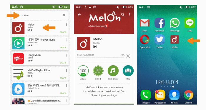 Review aplikasi MelOn musik dan pengalaman aplikasi MelOn musik. Beli lagu dan musik legal murah dan komplit
