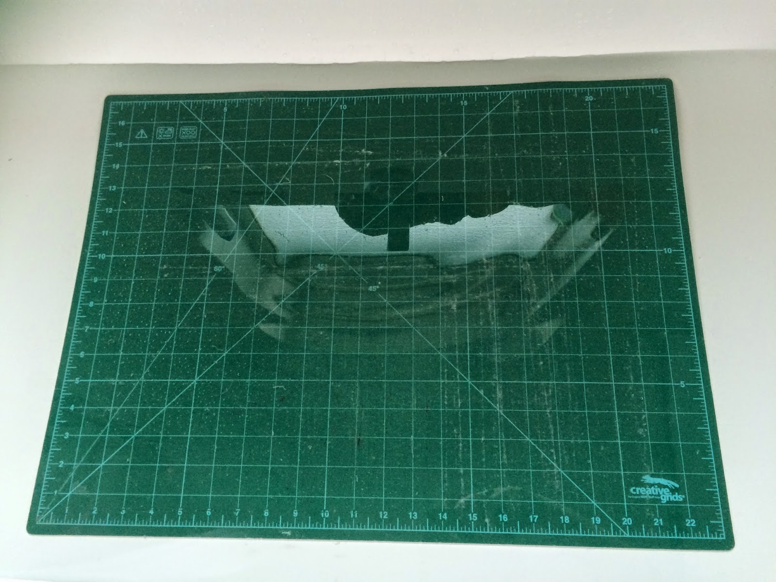 how to clean your cutting mat / CHARM ABOUT YOU