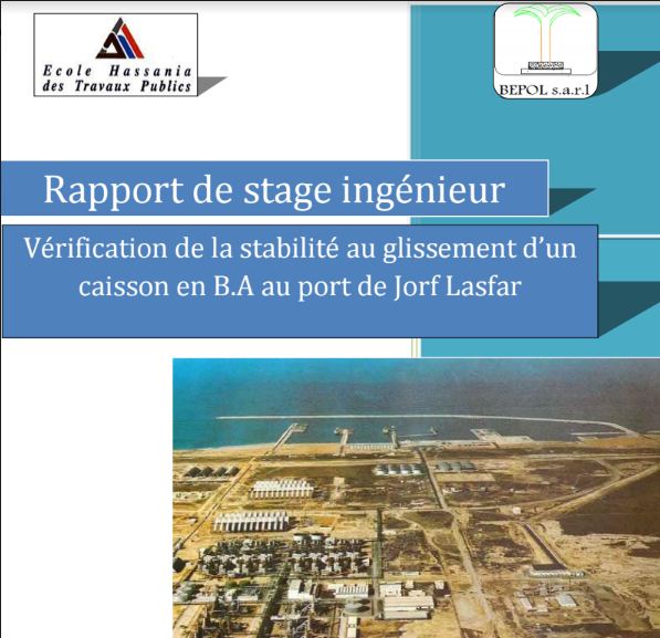 exemple rapport de stage génie civil  Cours génie civil  Outils
