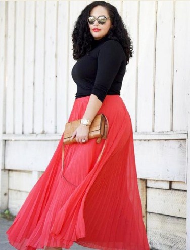 Tips Fashion Rok Panjang Tips Fashion Rok Panjang