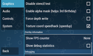 Gambar setting emulator PPSSPP android ringan RAM