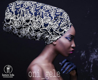Turban gele Turban gele