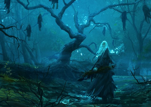As fantásticas ilustrações de fantasia de Johannes Voss Johannes Voss algenpfleger deviantart ilustrações fantasia card games legend of the cryptids