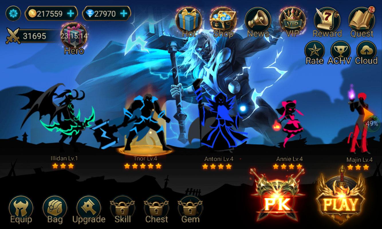 Aplikasi Android Free Hero Legend V2.9.3 Mod Apk For Android [Terbaru]