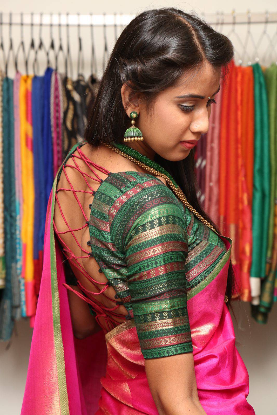 Honey Latest Photos At Sakhi Fashions 10th Year Celebrations | Indian ...