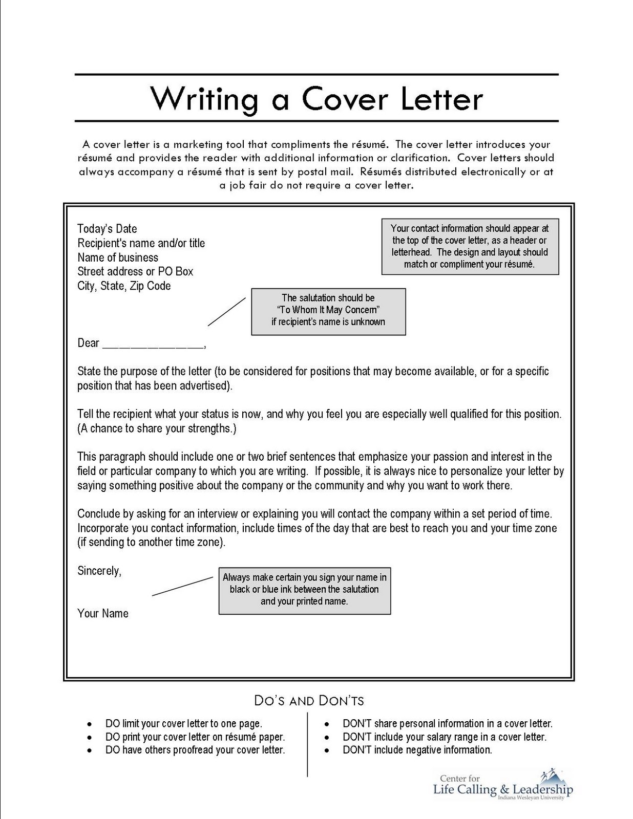 how do you write a letter essay