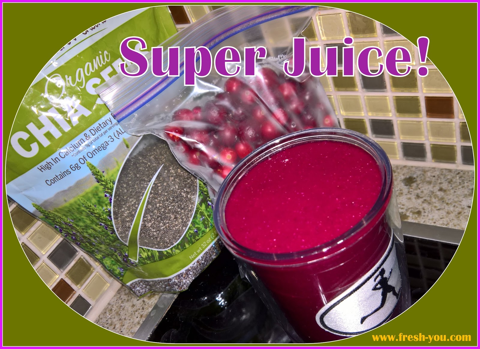 FreshYou Nutrition, Fitness, and Wellness Super Juice for Athletic