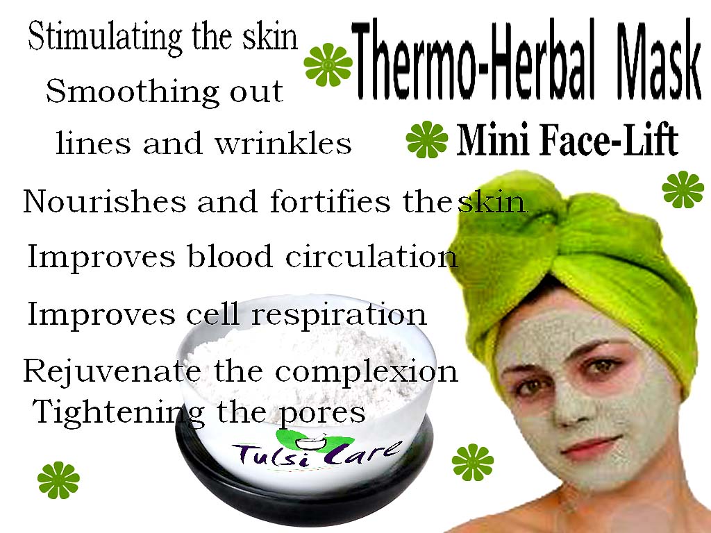 Tulsicare Thermo Herb Kit (MiniFace Lift)Facial With TULSICARE