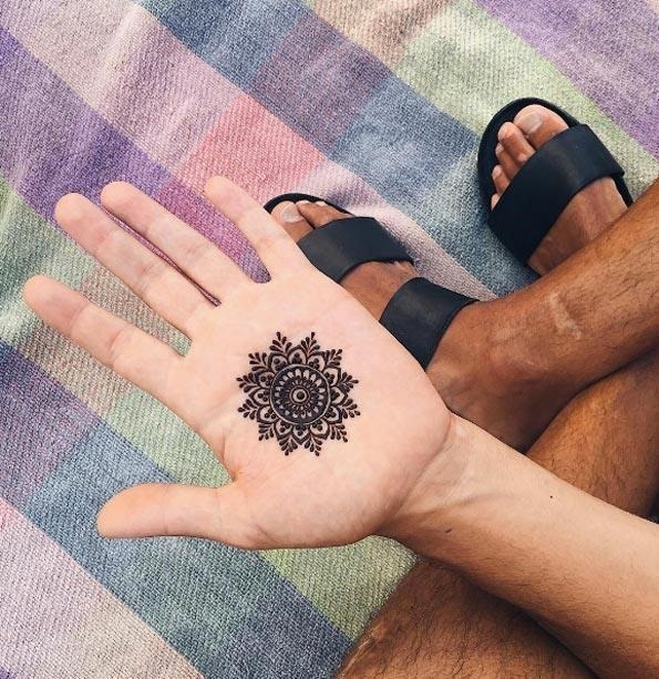 Tatuagens na palma da mão Tatuagens na palma da mão