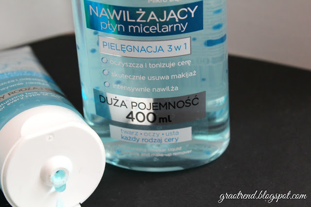 Nawilżający żel i płyn micelarny, Bielenda