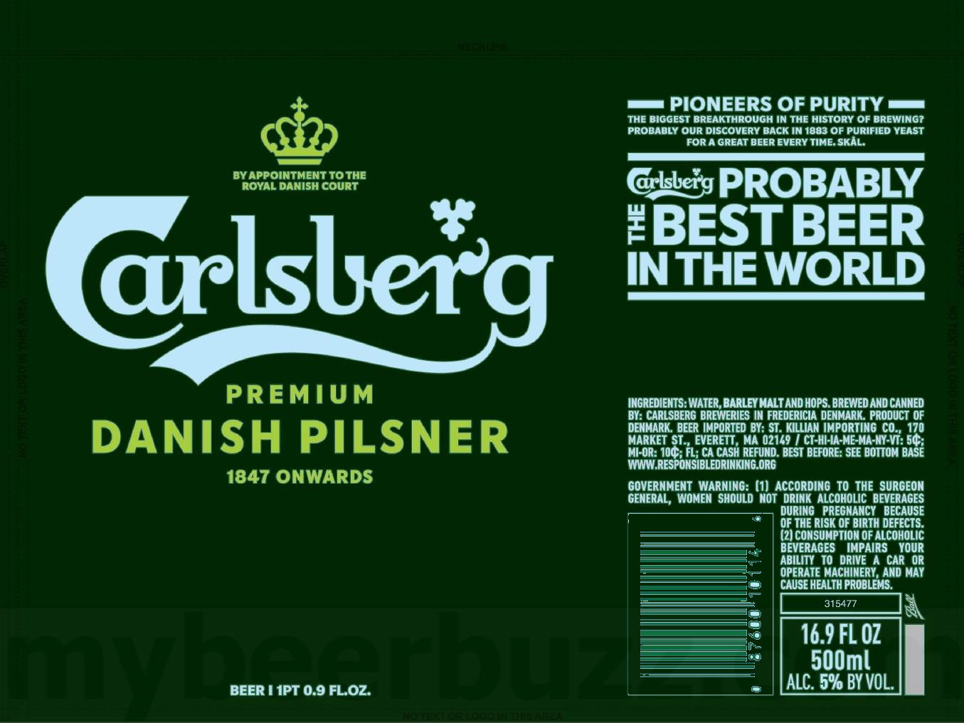 Carlsberg Is Probably The Best Beer In The World