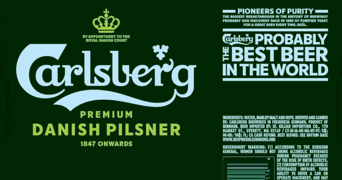 Carlsberg Is Probably The Best Beer In The World Bringing Good Beers & Good