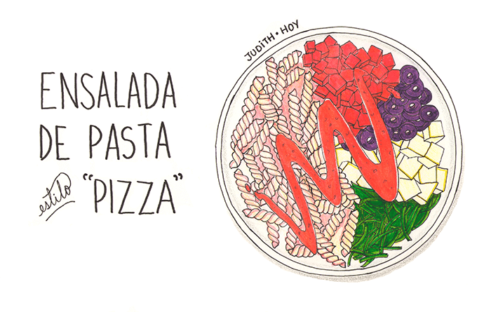 ensalada de pasta