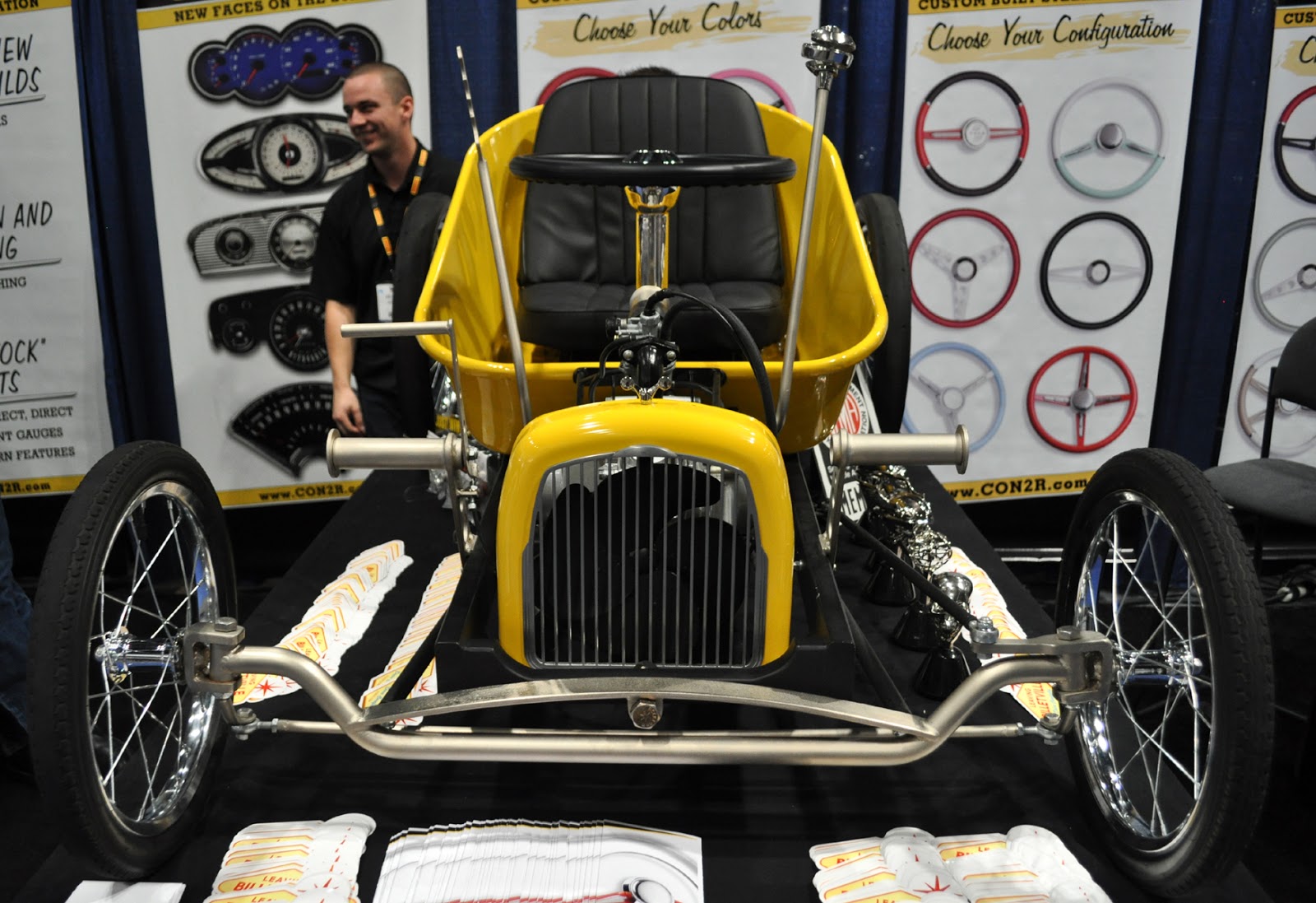 Just A Car Guy: Con2R's Whee-Tee made from scratch, using a wheelbarrow