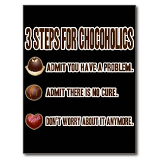 fun chocolate sign