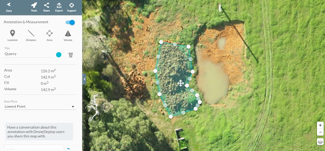 Chestnut Brae Drone scan Small farm planning map using Drone Deploy - Image 10