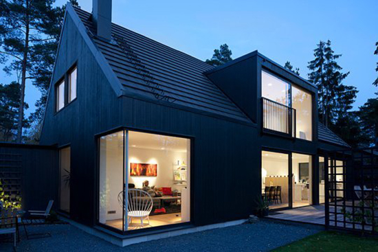 Desain rumah bergaya modern skandinavia