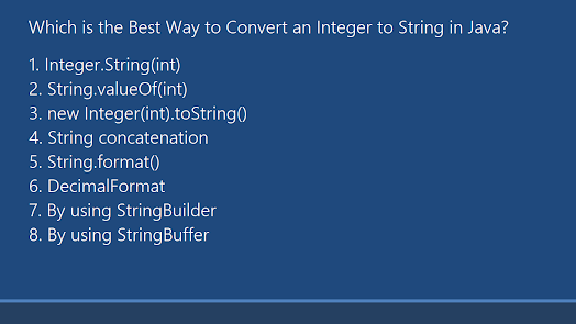 Best way to Convert Integer to String in Java with Example | Java67