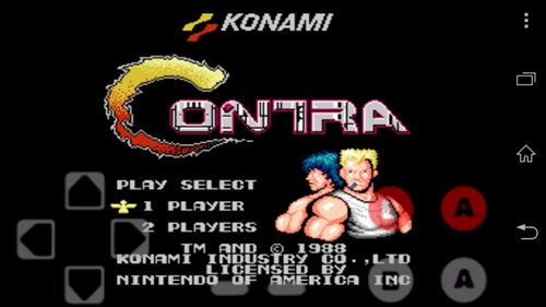 contra game on android