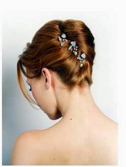 Latest Bun And Messy Bun Hair Styles For Young Brides From 2014 ...