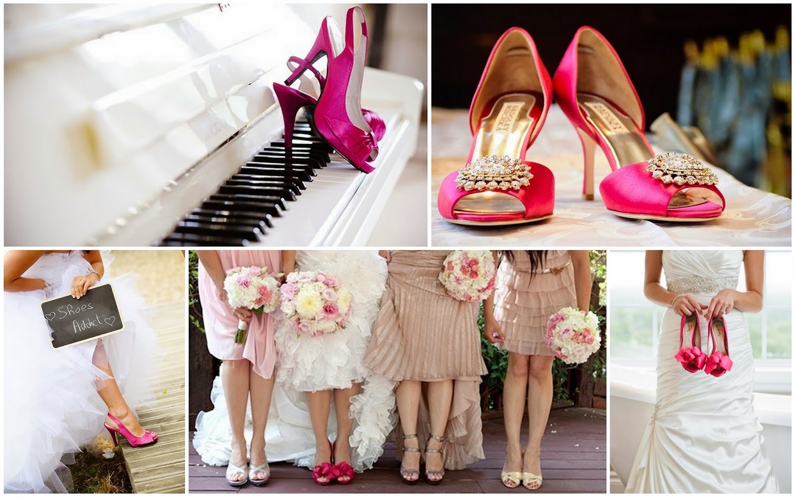 Coloridos zapatos de novia para la mujer de hoy Coloridos zapatos de novia para la mujer de hoy