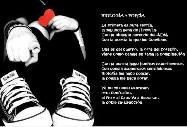Resultat d'imatges de poema de biologia