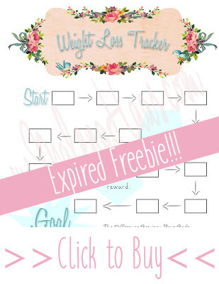 weight loss tracker printable