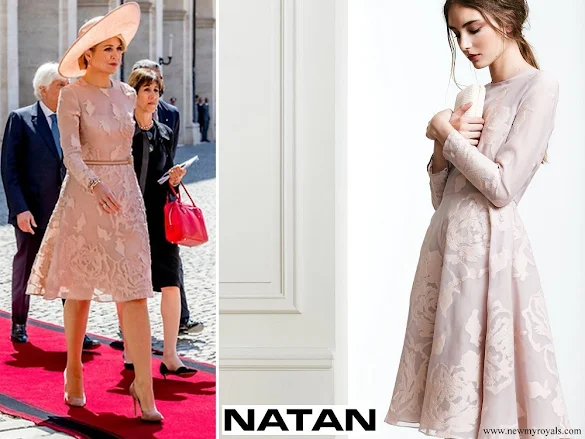 Queen Maxima wore NATAN Dress Spring Summer 2017