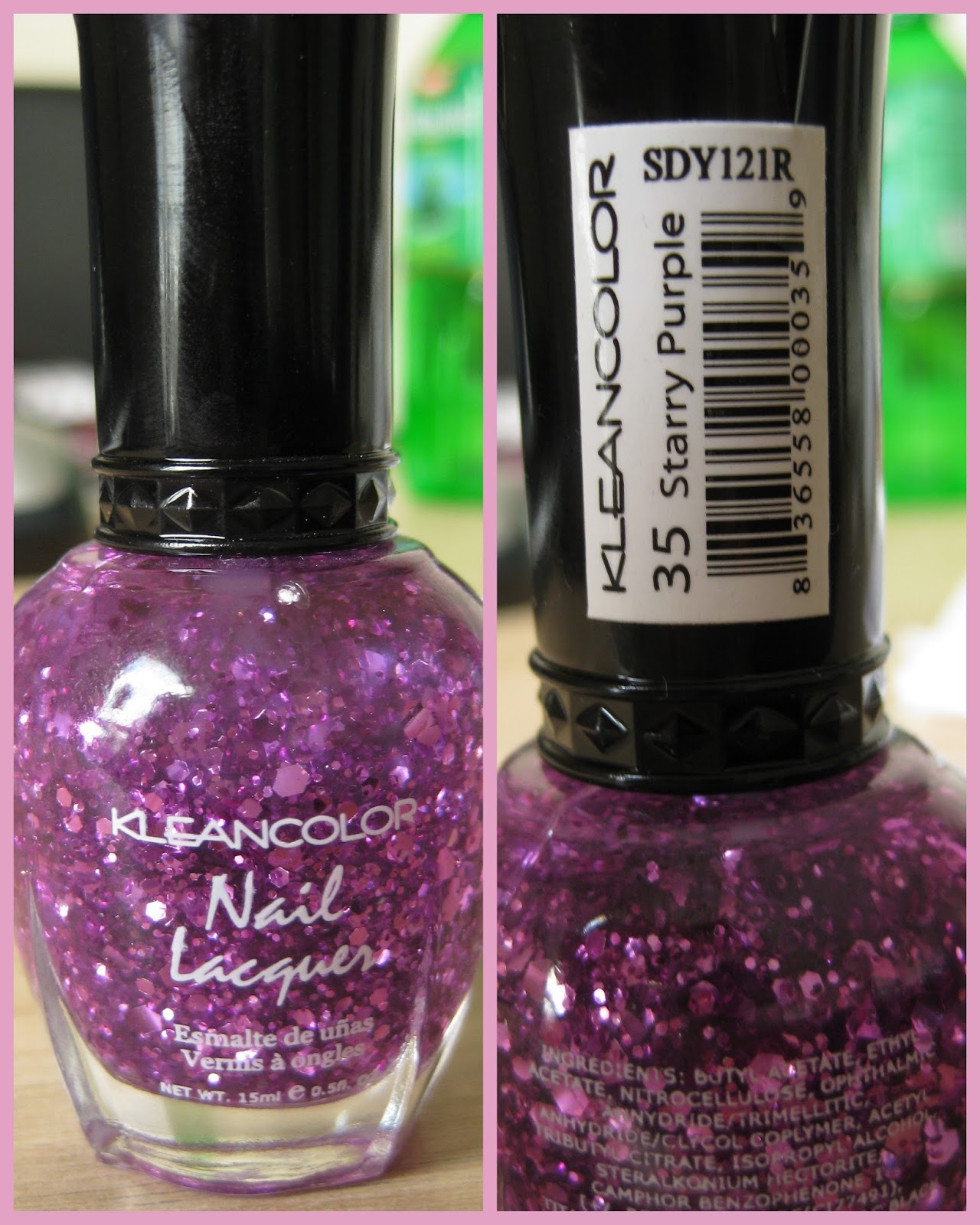 Health Body Nails & Fun: Nails ~ KleanColor ~ Starry Purple