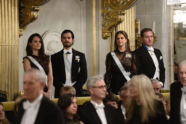 Princess Sofia wore Valentino gown, Princess Madeleine wore lace gown, Princess Victoria wore By malene Birger dress