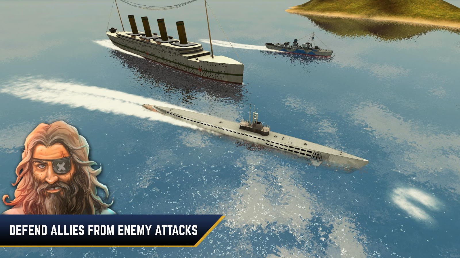Enemy Waters Submarine and Warship battles MOD APK