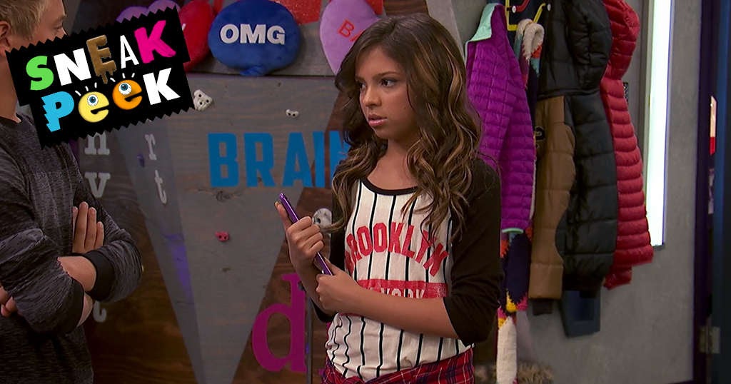 NickALive!: Game Shakers  Bear Butt Laser Runner Sneak Peek