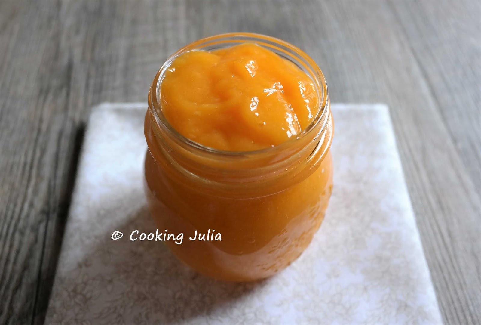 COOKING JULIA : COULIS DE MANGUE