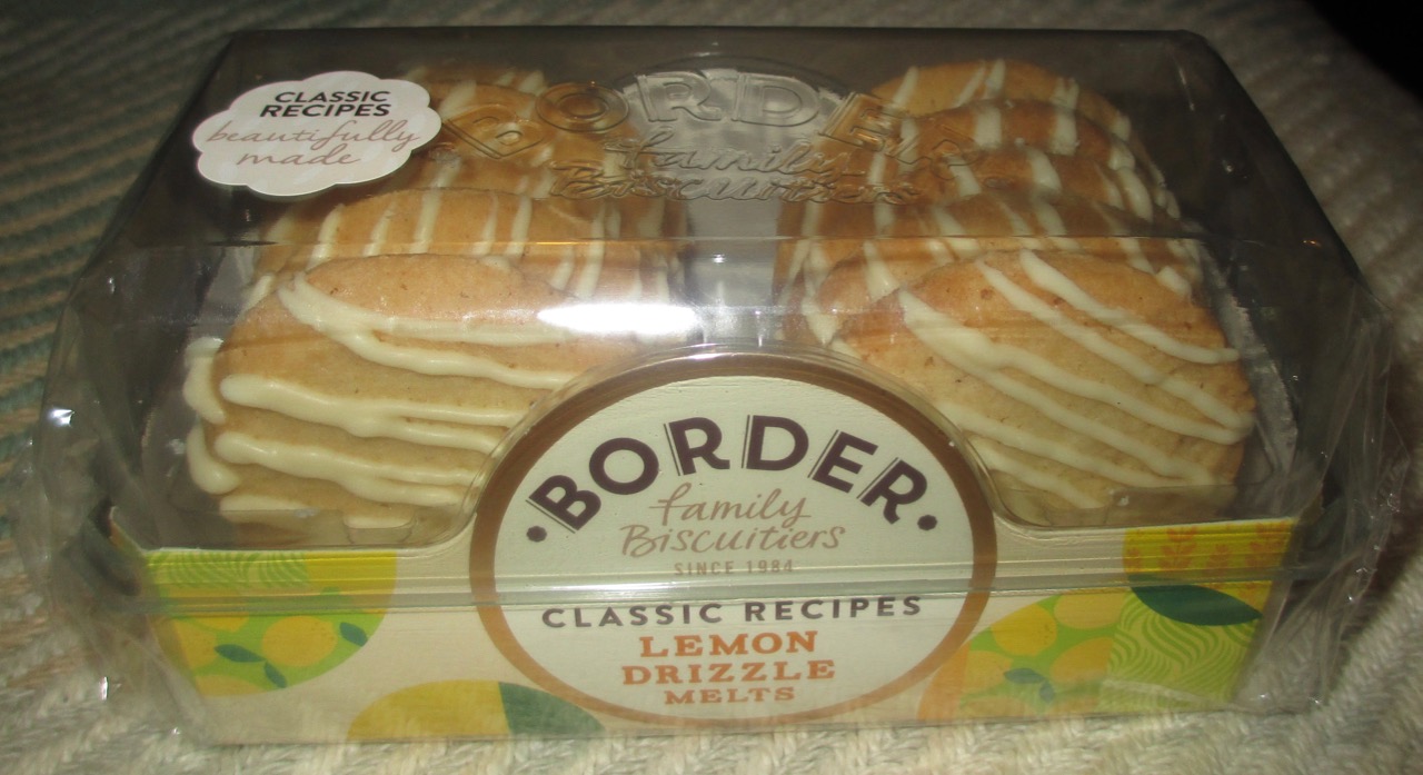 FOODSTUFF FINDS Border Lemon Drizzle Melts Biscuits (Waitrose) By