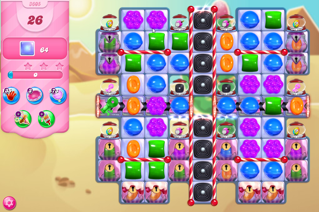 Candy Crush Saga level 3605 Candy Crush Saga level 3605