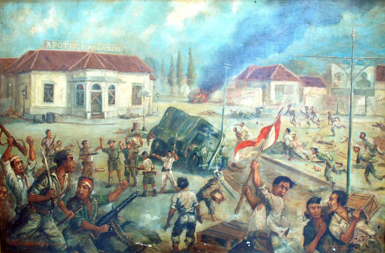 Saiin 西院: Lukisan Sejarah Perjuangan Indonesia