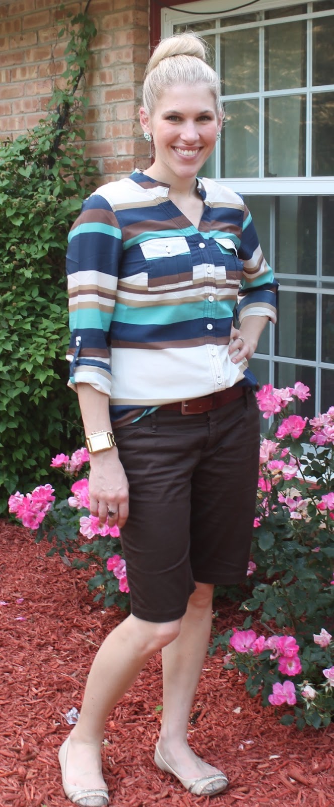 Ooops! I got myself more stripes.