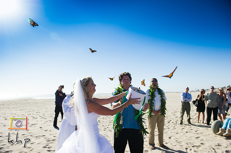 The wedding ceremony had a butterfly release and it was absolutely breathtaking to capture.
