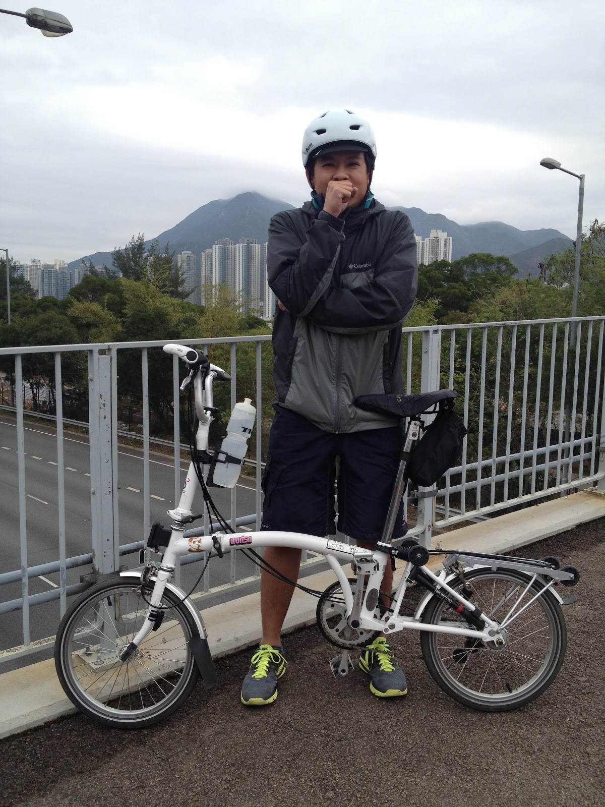 Riding a folding bike around Manila Mini Bike Tour of Hong Kong 3 (Sha
