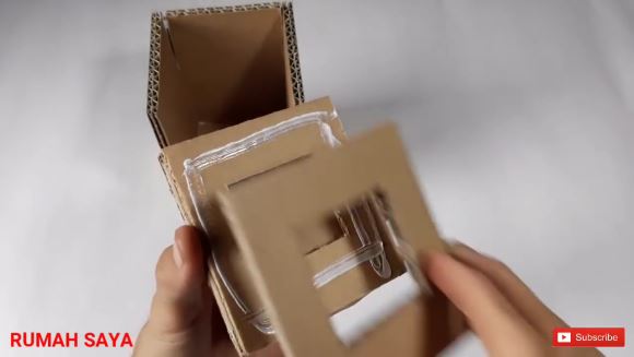 Cara Membuat Celengan dari Kardus Paling Gampang Kreatif