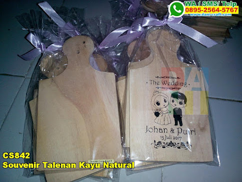 Toko Souvenir Talenan Kayu Natural