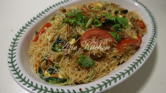 Mee Hoon Goreng Cili Kering Yang Sedap. 