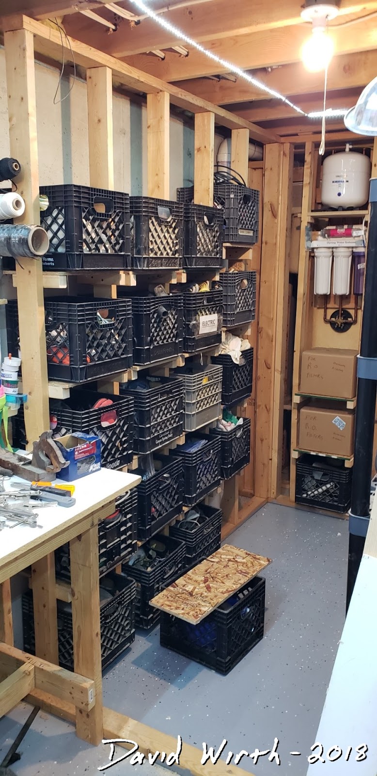 Stud Wall Shelves Built In