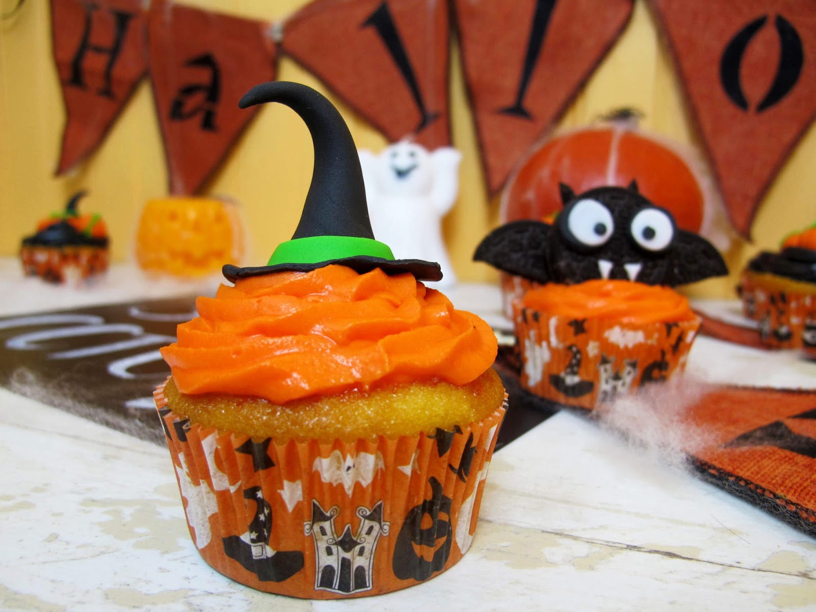 cupcakes d'Halloween 