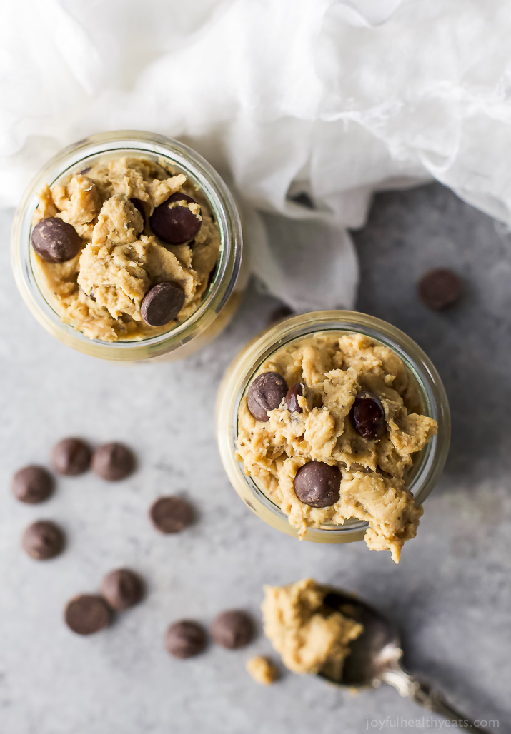 VEGAN CHICKPEA COOKIE DOUGH FOOD AND DRINK